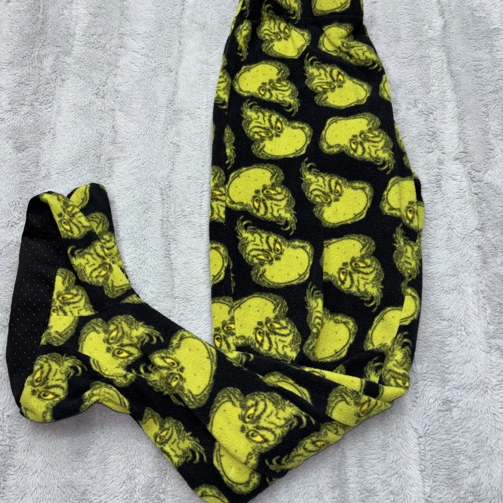 Dr. Seuss the grinch footed pajama‎ pants Lg